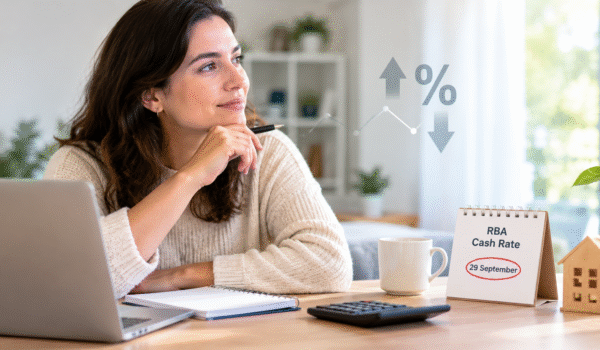 Brisbane mortgage specialist reviewing home loan options ahead of the RBA cash rate decision